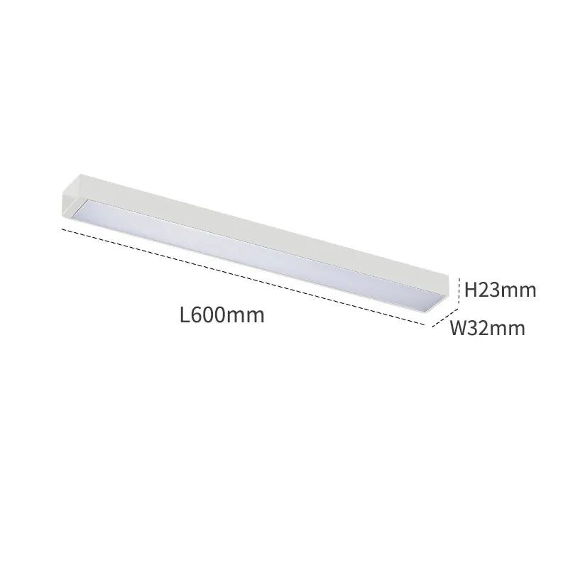 Banda LED, Sina Magnetica Aplicata, Lumina Neutra, 20W, Alb
