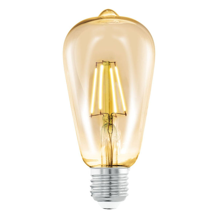 Bec LED RFAN, E27, Lumina Calda, 3000K, 12W, Transparent