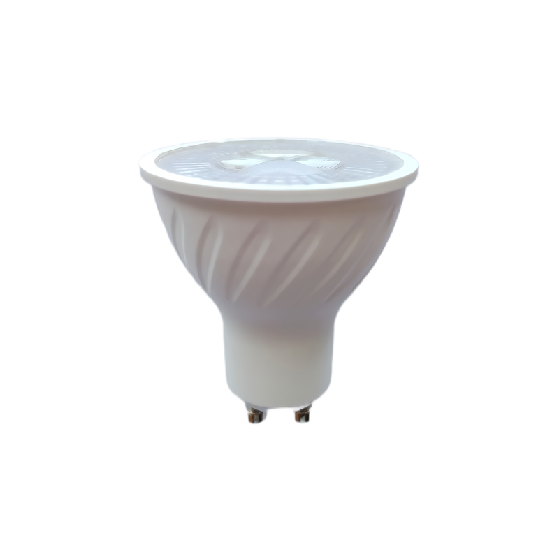 Bec LED RFAN, GU10, 3 Tipuri de Lumina, Calda-Neutra-Rece, 7W, Alb