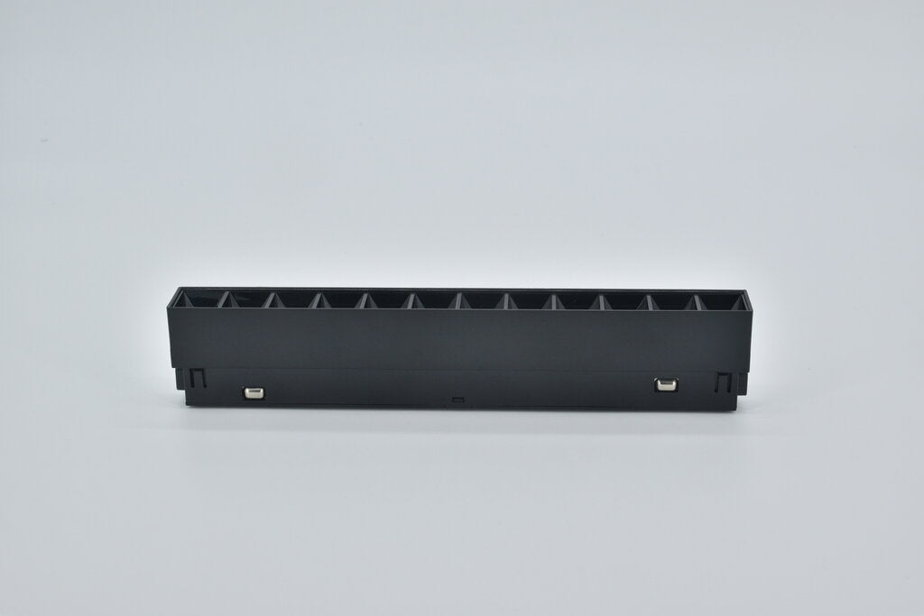 Grila LED Sina Magnetica Incastrata, Lumina Neutra, 12W, Negru