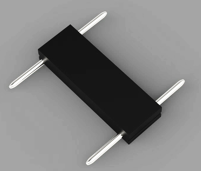 Conector Linie Sina Magnetica Aplicata Slim, Negru