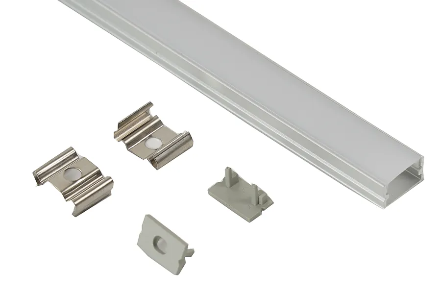 Profil LED Aplicat, 17 x 7, Lungime 2m, Aluminiu