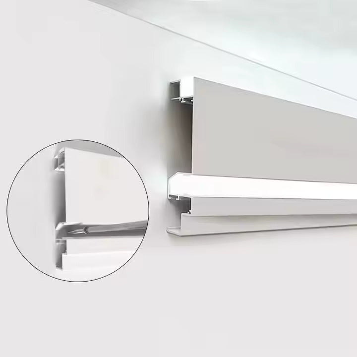 Profil LED Aplicat, Lungime 3m, Aluminiu, Alb
