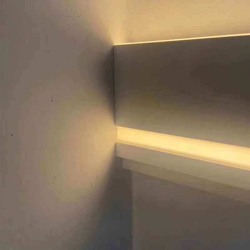 Profil LED Aplicat, Lungime 3m, Aluminiu, Alb