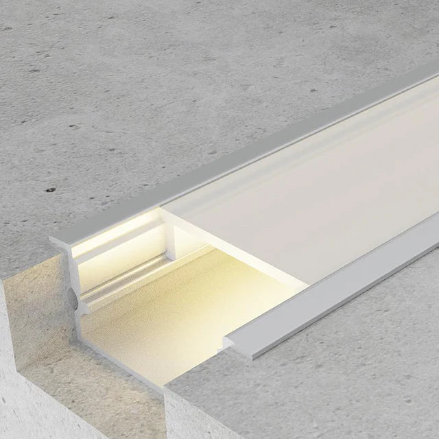 Profil LED Incastrat, 20 x 10, Lungime 2m, Aluminiu