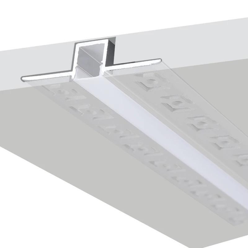 Profil LED Incastrat, Finisaj Glet, Lungime 3m, Latime 1.5 cm