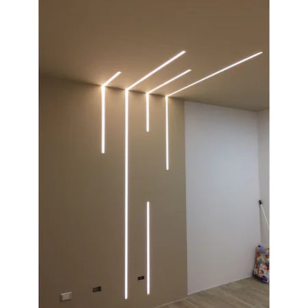 Profil LED Incastrat, 17 x 7, Lungime 2m, Aluminiu