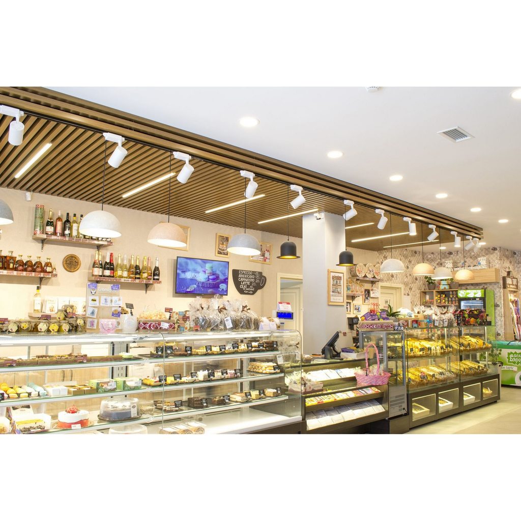 Proiector LED RFAN, Model B53 WH, 35W, 4000K Lumina Neutra, Directionabil Pe Sina Monofazata, Alb