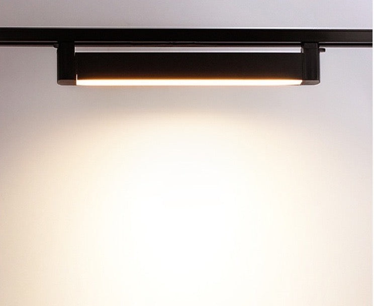 Proiector LED RFAN, Tip Banda, 20W, 4000K Lumina Neutra, Directionabil Pe Sina Monofazata, Negru