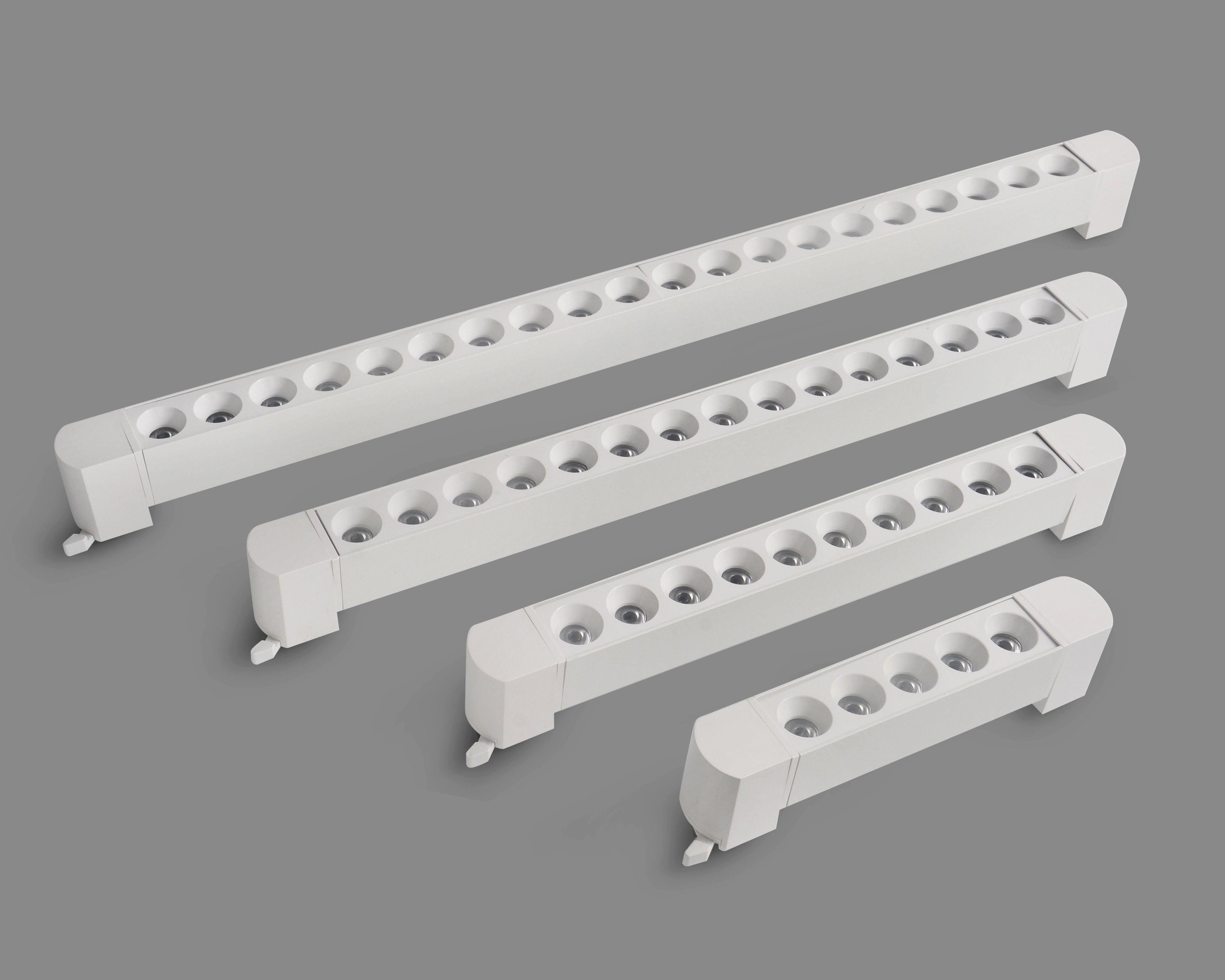 Proiector LED RFAN, Tip Grila, 20W, 4000K Lumina Neutra, Directionabil Pe Sina Monofazata, Alb