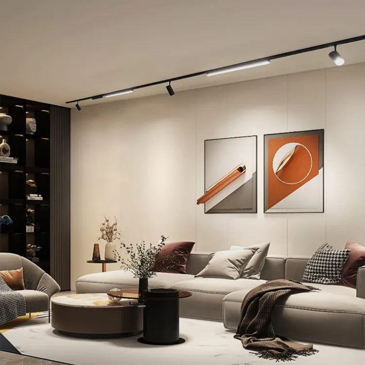 Proiector LED Sina Magnetica Aplicata, Lumina Neutra, Reglabil, 18W, Negru