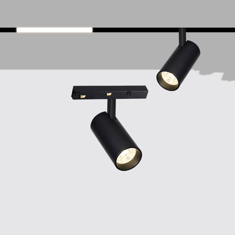 Proiector LED Sina Magnetica Incastrata, Lumina Calda, Reglabil, 12W, Negru