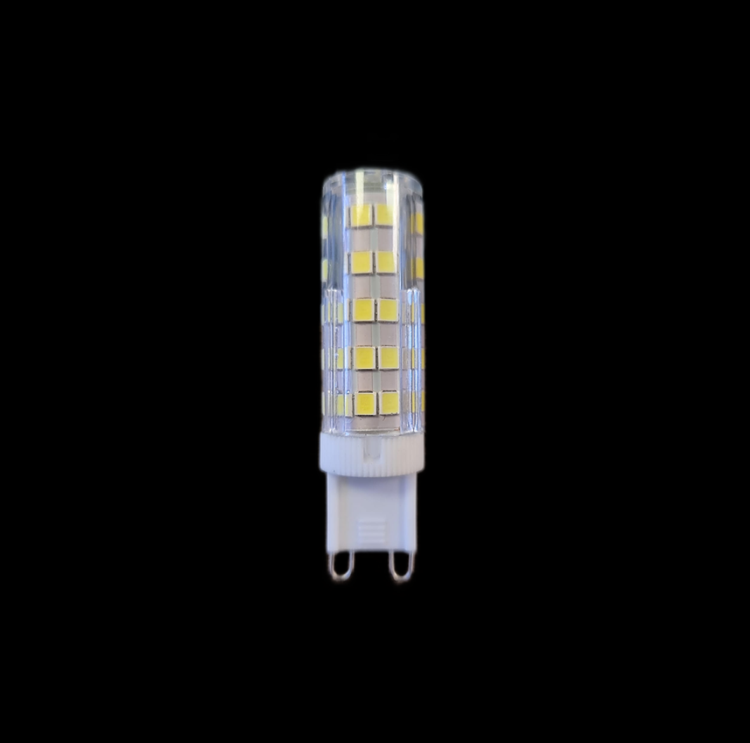 Set 10 x Becuri LED RFAN, G9, Lumina Calda, 3000K, 7W