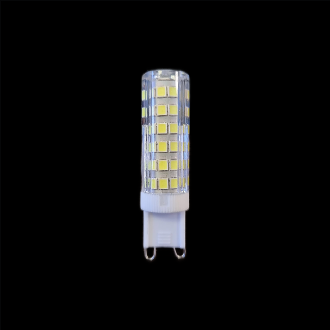 Set 10 x Becuri LED RFAN, G9, Lumina Calda, 3000K, 9W