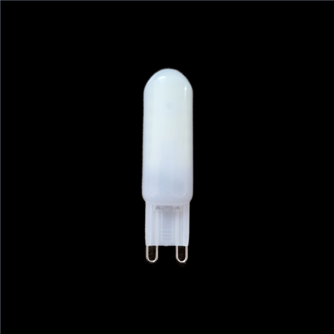 Set 10 x Becuri LED RFAN, G9 MAT, Lumina Rece, 6000K, 3W