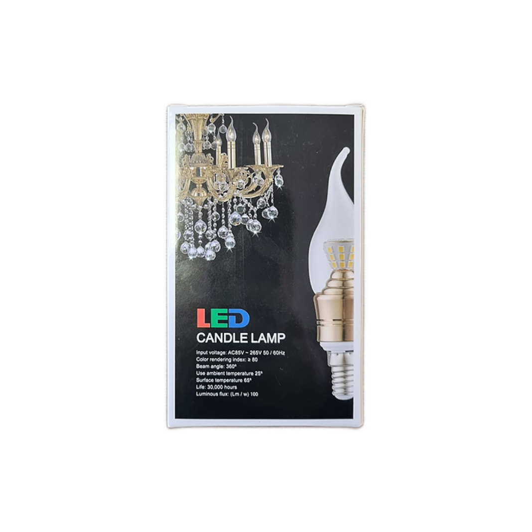 Set 2 x Becuri LED RFAN, E14, Lumina Rece, 6000K, 7W