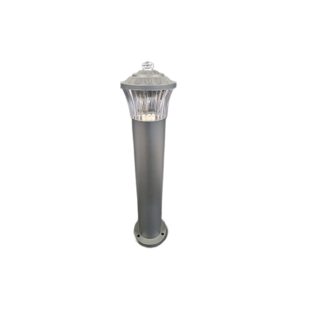 Stalp Iluminat Exterior RFAN, Model E239011, Material Aluminiu, 1 x E27, IP65, Negru